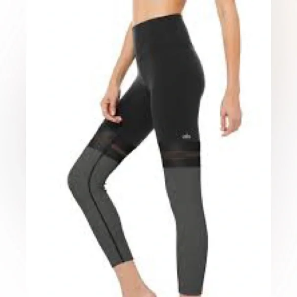 ALO Yoga Black and Olive Leggings XS but will fit S - Picture 8 of 8